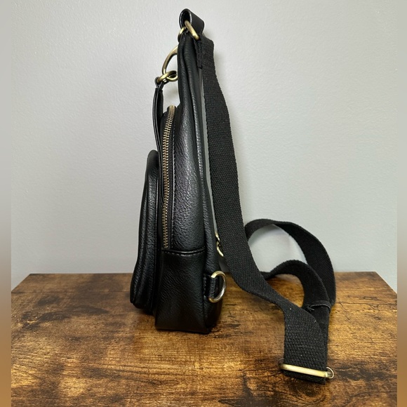 Antik Kraft Black Crossbody Bag - Picture 10 of 16